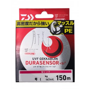 DAIWA Шнур UVF Gekkabijin Durasensor Braid +SI2 150м Sakura Pink #0.4 3.9кг