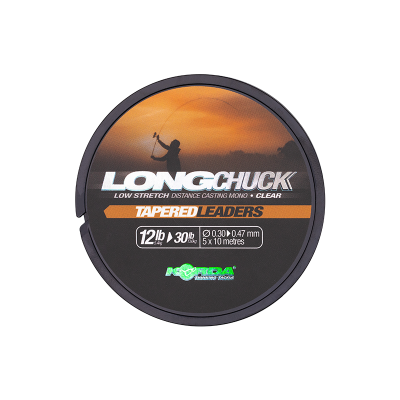 KORDA Монолидер Long Chuck Tapered Leaders 0,30-0,47мм 5х10м 12-30lb