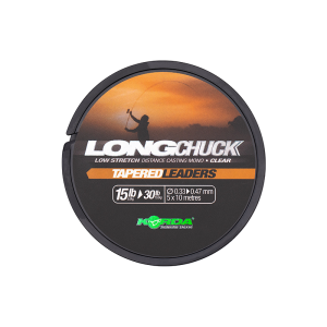 KORDA Монолидер Long Chuck Tapered Leaders 0.33-0.47мм 5х10м 15-30lb