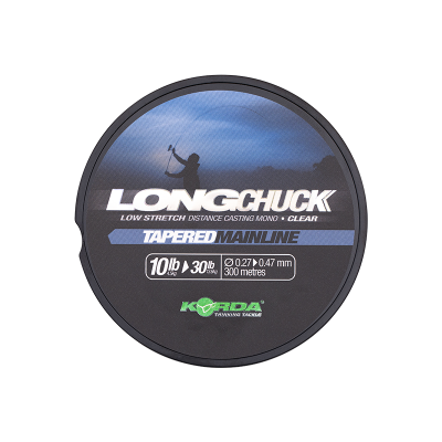 KORDA Леска Long Chuck Tapered Mainline 0,27-0,47мм 300м 10-30lb