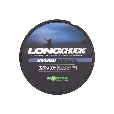 KORDA Леска Long Chuck Tapered Mainline 0,30-0,47мм 300м 12-30lb