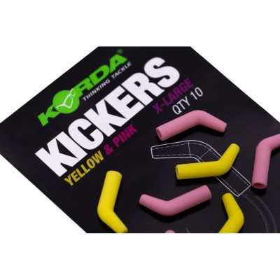 KORDA Лентяйка Kickers Yellow/Pink ХL для крючка