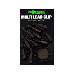 KORDA Клипса безопасная Lead Clip Pin Weed/Silt