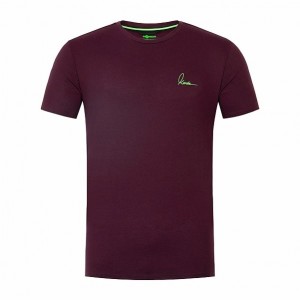 KORDA Футболка Minimal Tee Burgundy XXL