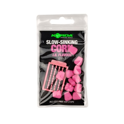 KORDA Имитационная приманка Slow Sinking Corn IB Pink медленно тонущая