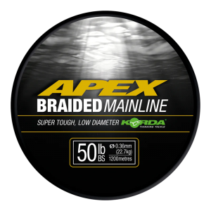 KORDA Шнур Apex braided Mainline 0.36мм 450м