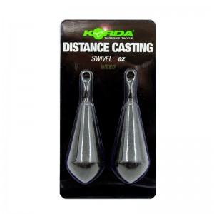 KORDA Грузило Distance Casting Swivel Blister 3.0oz 84г