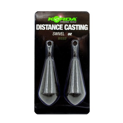 KORDA Грузило Distance Casting Swivel Blister 3,0oz 84г