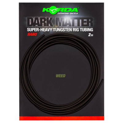 KORDA Трубка огруженная Dark Matter Nano Tubing Weed