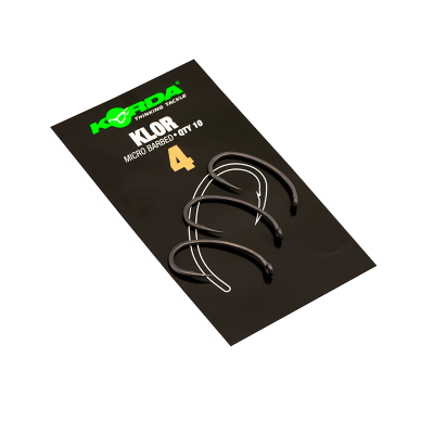 KORDA Крючок Klor №4 с микробородкой 10шт