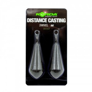 KORDA Грузило Distance Casting Swivel Blister 3.5oz 98г