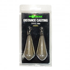 KORDA Грузило Distance Casting Swivel Gravel 5.0oz 140г