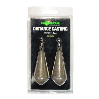 KORDA Грузило Distance Casting Swivel Gravel 5,0oz 140г