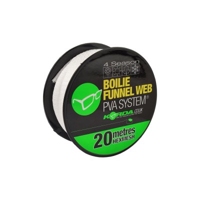 KORDA Сетка PVA запасная Boilie Funnel Web Hexmesh 20м