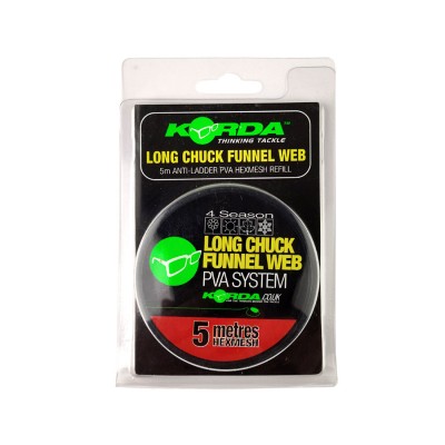 KORDA Сетка PVA запасная Longchuck Funnel Web Hexmesh 5м