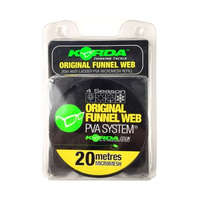 KORDA Сетка PVA запасная Funnel Web Micromesh 20м