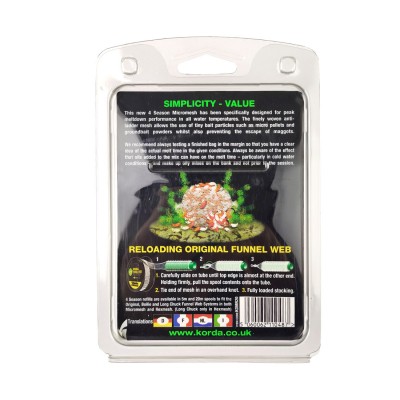 KORDA Сетка PVA запасная Funnel Web Micromesh 20м
