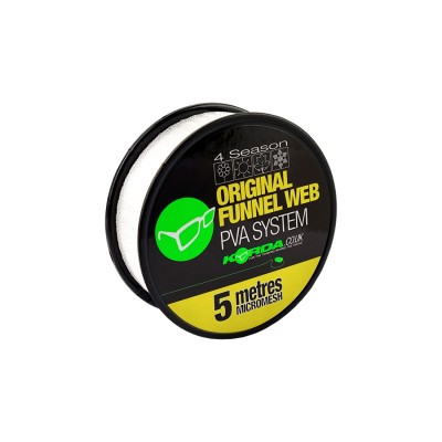 KORDA Сетка PVA запасная Funnel Web Micromesh 5м