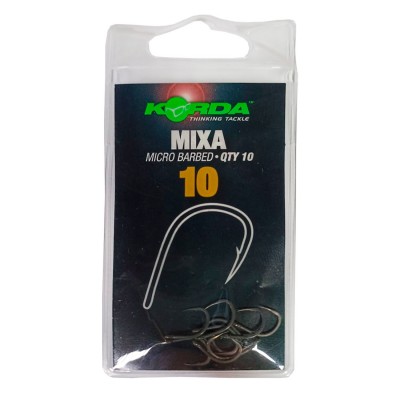 KORDA Крючок Mixa №10 с бородкой