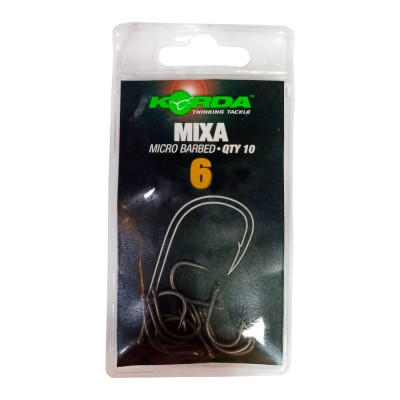 KORDA Крючок Mixa №6 с бородкой