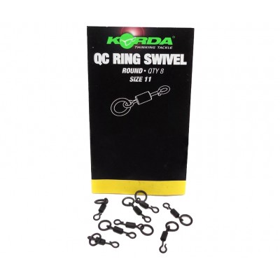 KORDA Вертлюг с быстросъемом для Ronnie-Rig Quick Change Swivel