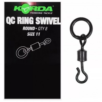 KORDA Вертлюг с быстросъемом для Ronnie-Rig Quick Change Swivel