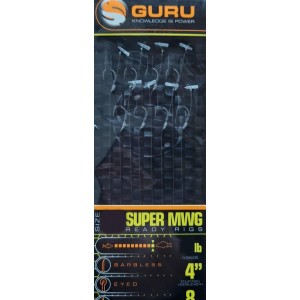 GURU Поводок готовый SMWG Speed Stop Rig 4" №10 0.19мм 8шт