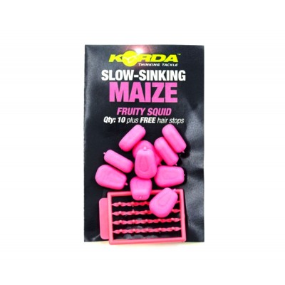 KORDA Имитационная приманка Maize Slow Sinking Pink