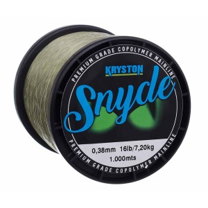 KRYSTON Леска Snyde Premium Grade Copolymer 1000м 0.38мм 16lb Green