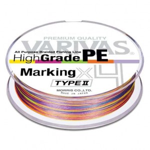 VARIVAS Шнур High Grade PE Marking Type II X4 200м #0.8