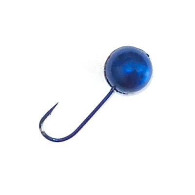 DS FISHING Мормышка свинцовая шар с отверстием 2.95г синий