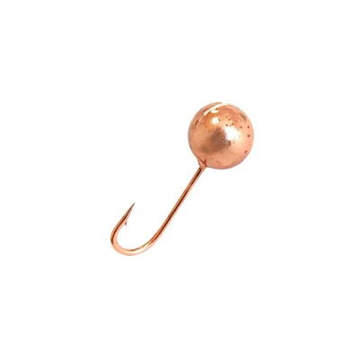 DS FISHING Мормышка свинцовая шар с отверстием 2.95г медь