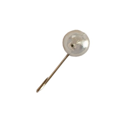 DS FISHING Мормышка свинцовая шар с отверстием 2.95г серебро
