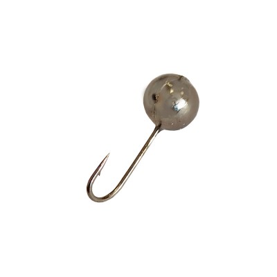 DS FISHING Мормышка свинцовая шар с отверстием 2.95г черный никель