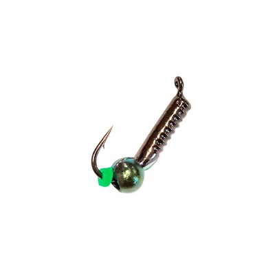 DS FISHING Мормышка безмотыльная 0.32г столбик рифленый