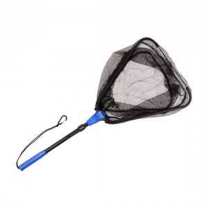 F-FISHING Подсак складной голова 32,5х40,6см ручка 32см