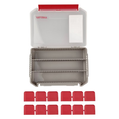 RUZZA Коробка для приманок 205x145x40мм 12 перемычек