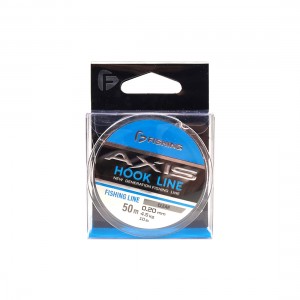 F-FISHING Леска Axis Hook Line Clear 50м 0,20мм 5,3кг/11,7lb