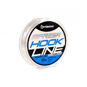 F-FISHING Леска Impresa Hook Line Clear 50м 0,091мм 0,78кг/1,7lb