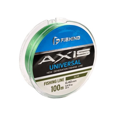 F-FISHING Леска Axis Universal Line Olive 100м 0,40мм 14,5кг/32lb F-FISHING Леска Axis Universal Line Olive 100м 0,40мм 14,5кг/32lb