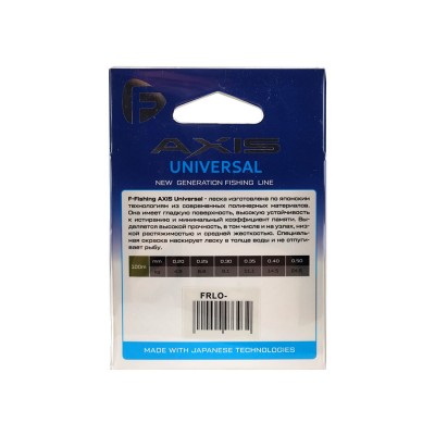 F-FISHING Леска Axis Universal Line Olive 100м 0,40мм 14,5кг/32lb F-FISHING Леска Axis Universal Line Olive 100м 0,40мм 14,5кг/32lb