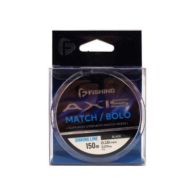 F-FISHING Леска Axis Match Bolo Line Black 150м 0,18мм 3,23кг 7lb F-FISHING Леска Axis Match Bolo Line Black 150м 0,18мм 3,23кг 7lb