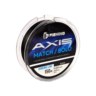 F-FISHING Леска Axis Match Bolo Line Black 150м 0,20мм 4,65кг 10lb F-FISHING Леска Axis Match Bolo Line Black 150м 0,20мм 4,65кг 10lb