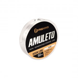 F-FISHING Леска Amuleto Clear 50м 0,122мм 1,39кг/3,1lb