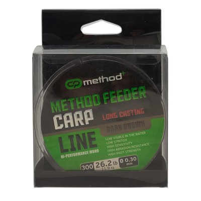 CARP PRO Леска Method+ Method Feeder Carp 300м 0,30мм