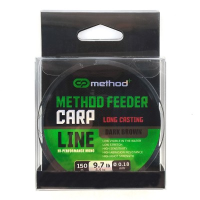 CARP PRO Леска Method+ Method Feeder Carp 150м 0.18мм