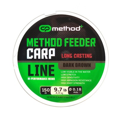 CARP PRO Леска Method+ Method Feeder Carp 150м 0.18мм