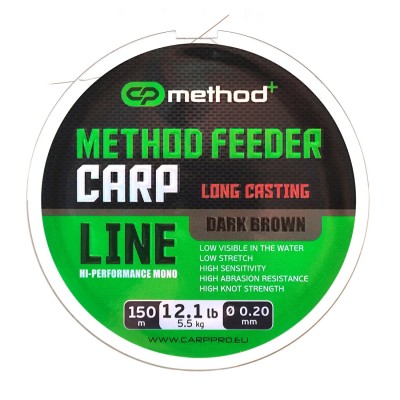 CARP PRO Леска Method+ Method Feeder Carp 150м 0.20мм