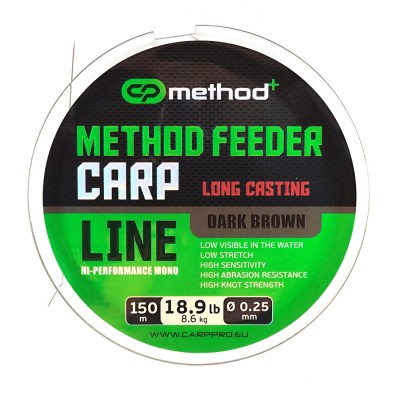 CARP PRO Леска Method+ Method Feeder Carp 150м 0.25мм