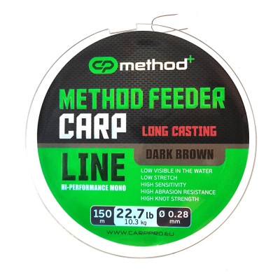 CARP PRO Леска Method+ Method Feeder Carp 150м 0,28мм